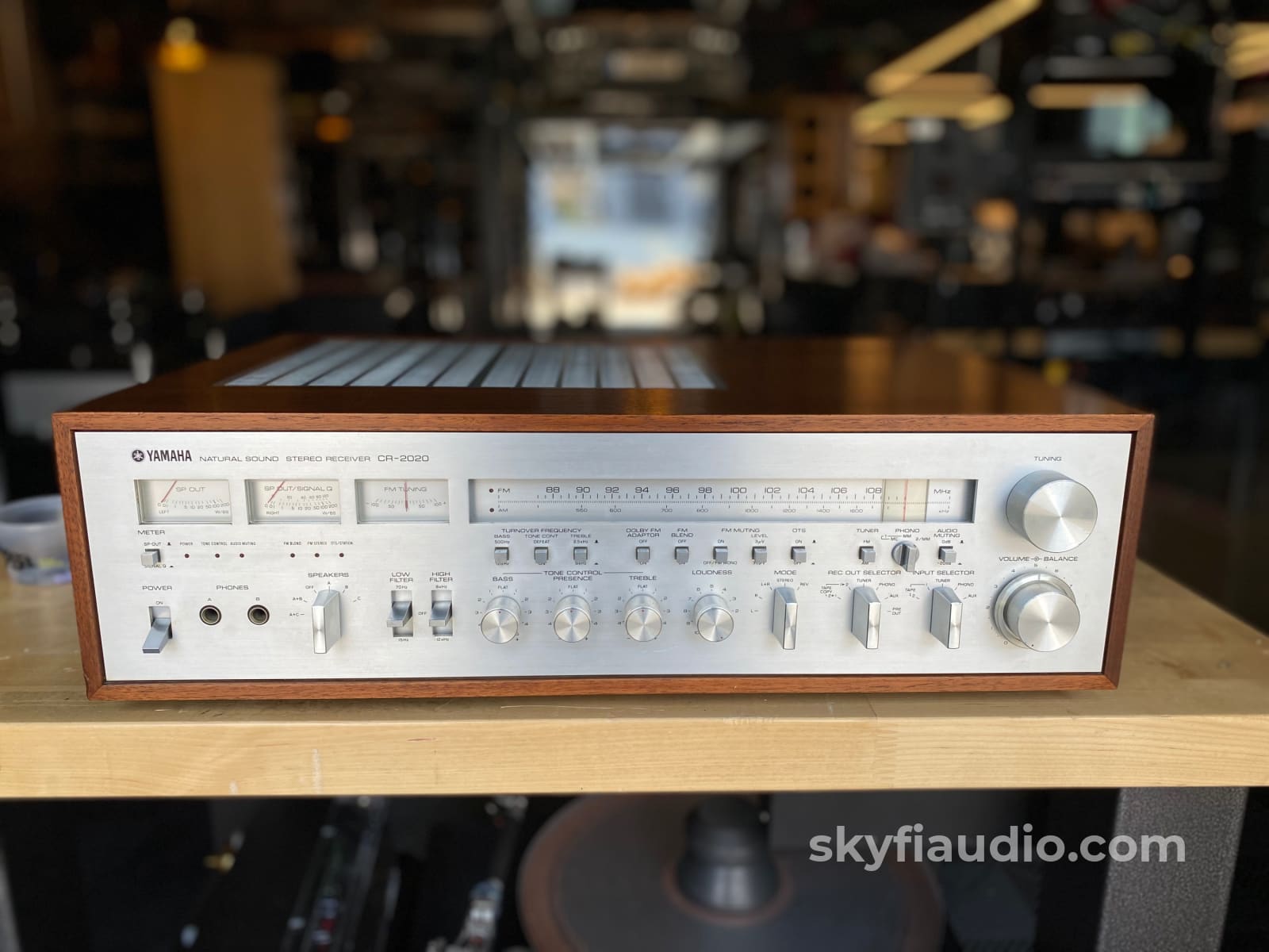 Yamaha CR-2020 Vintage Stereo Receiver - Serviced and Gorgeous