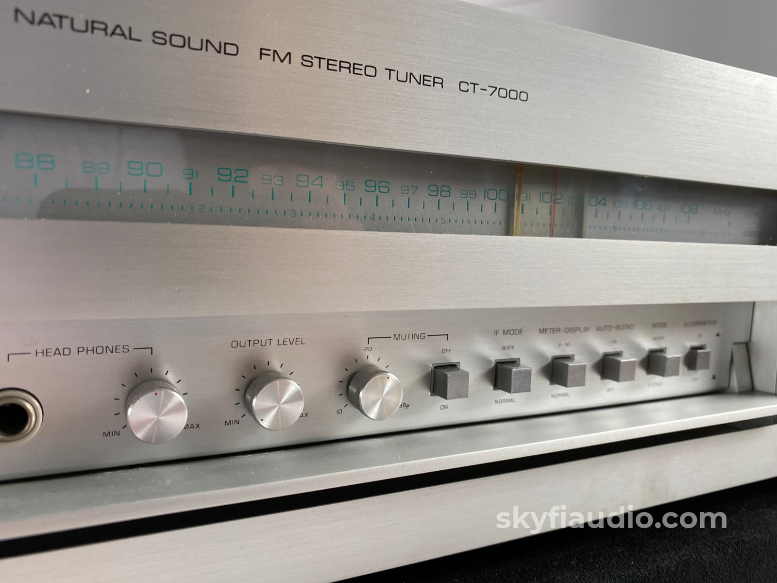 Yamaha Ct-7000 Fm Tuner - Legendary Build Quality And Performance