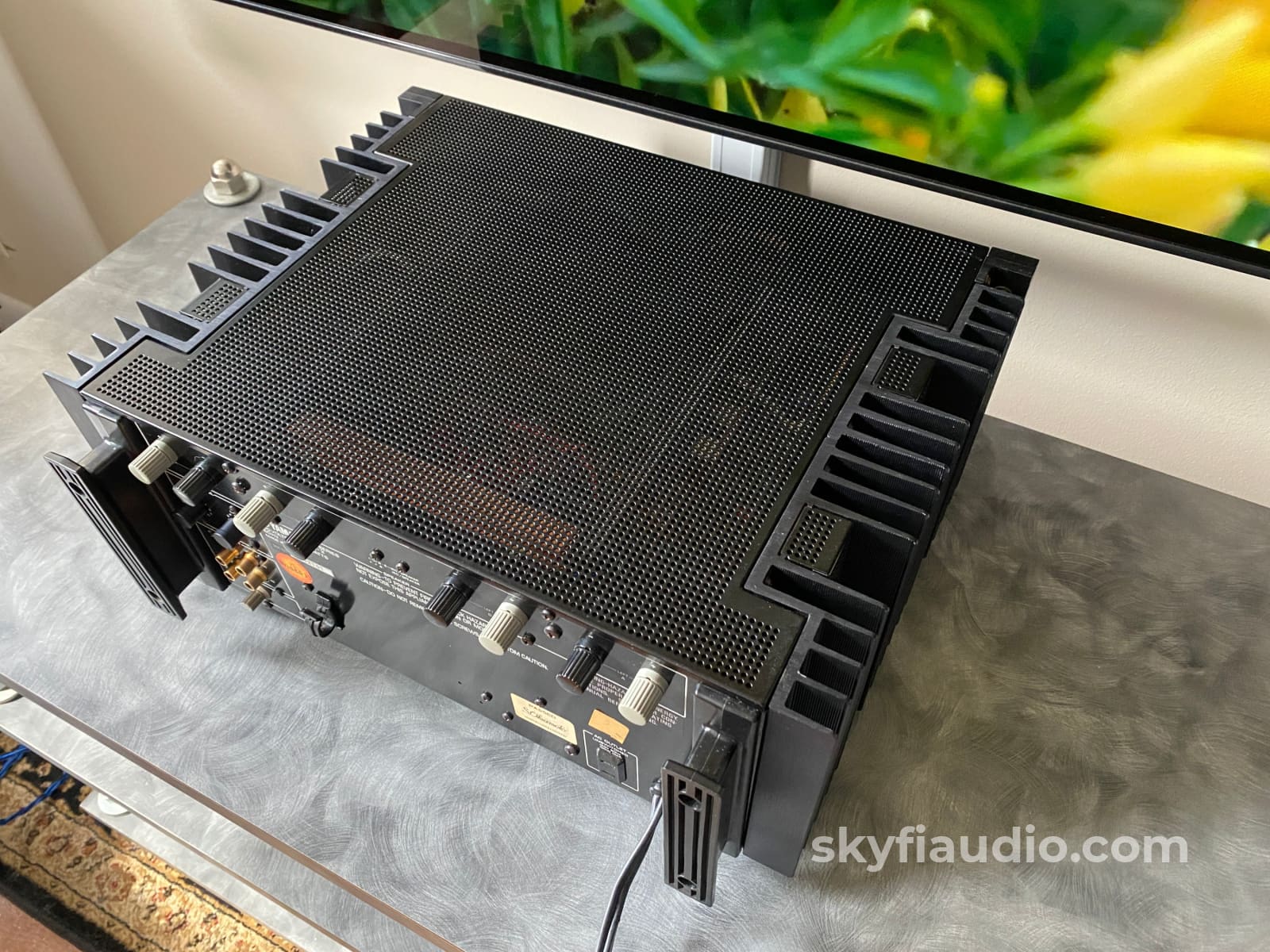 Yamaha M-2 Vintage Amplifier With Vu Meters - Serviced And Upgraded