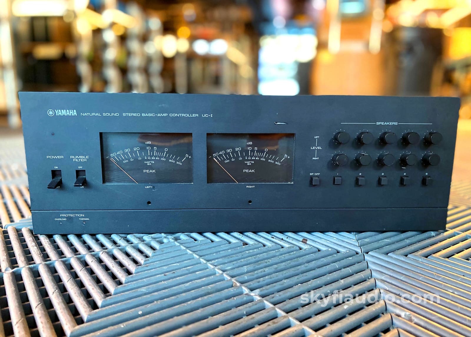 Yamaha Uc-1 Meter Bridge And Control Unit For B-1 Vfet Amplifier - Super Rare Accessory