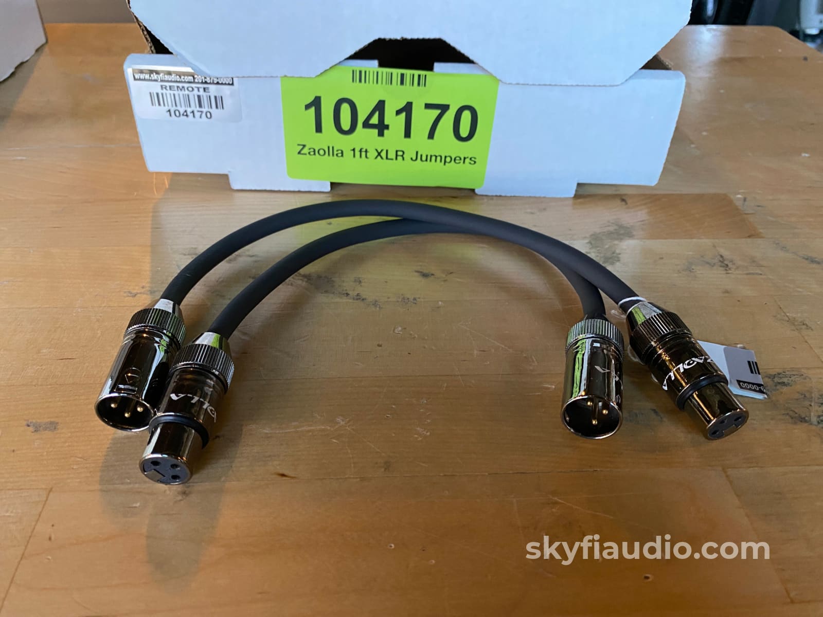 Zaolla XLR Audio Interconnects (Pair) - 1ft