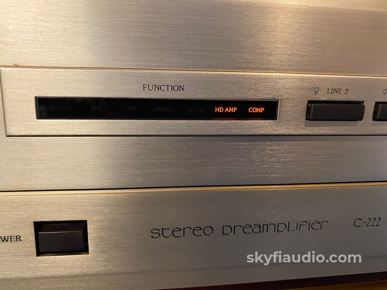 Accuphase C-222 Analog Preamp With Dual Phono - Japanese Gold! Preamplifier