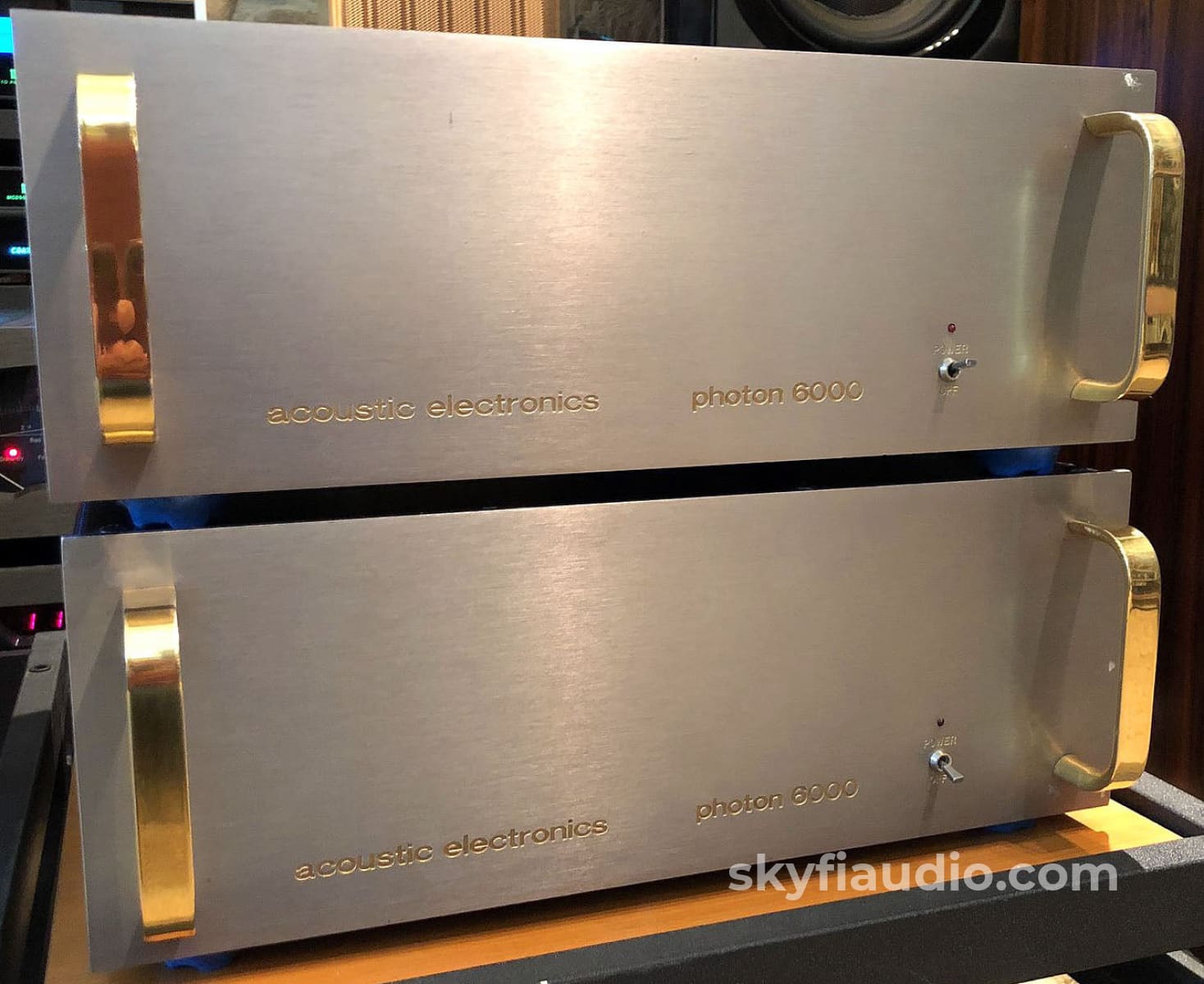 Acoustic Electronics Photon 6000 Monoblock Amplifiers - Super Rare And Powerful Amplifier