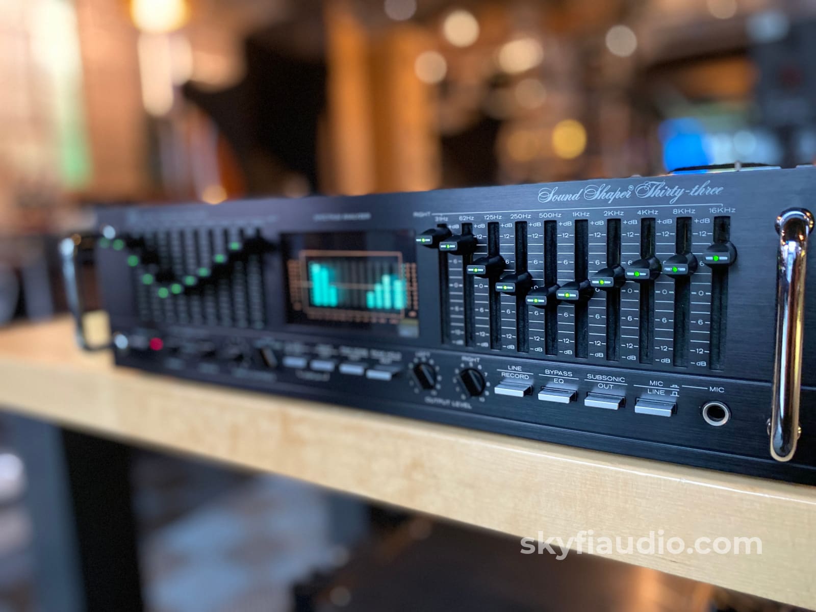 Adc Sound Shaper Thirty Three Ss-33 Vintage 10 Band Equalizer Accessory