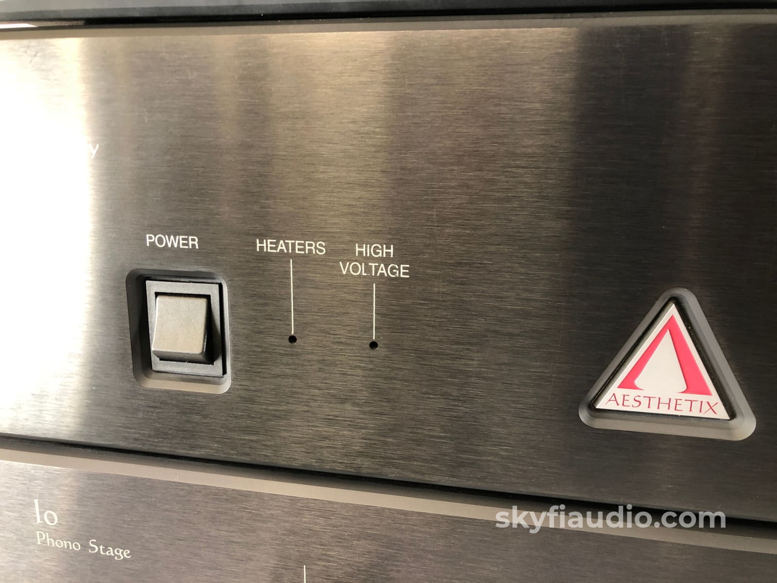 Aesthetix Io Signature All-Tube Phono Stage With Dual Power Supplies Preamplifier