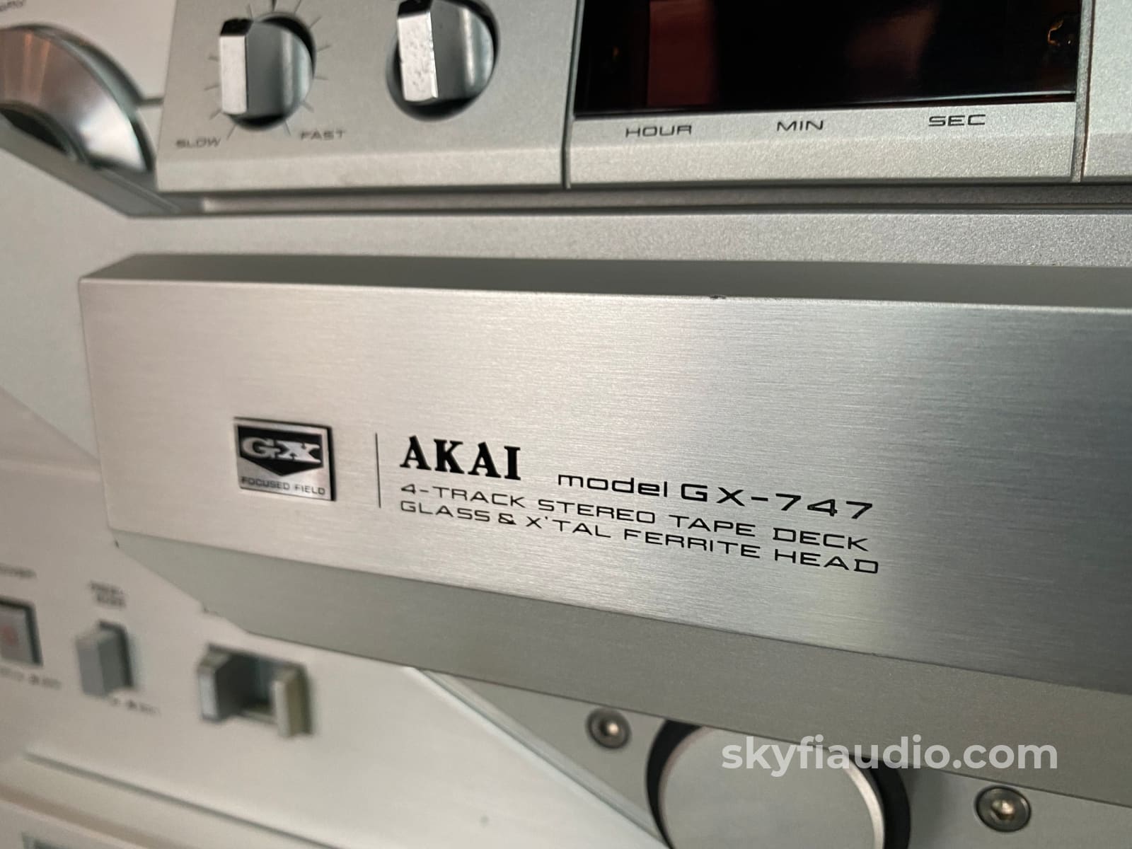 Akai Gx-747 Professional Reel To Tape Recorder - Restored Deck