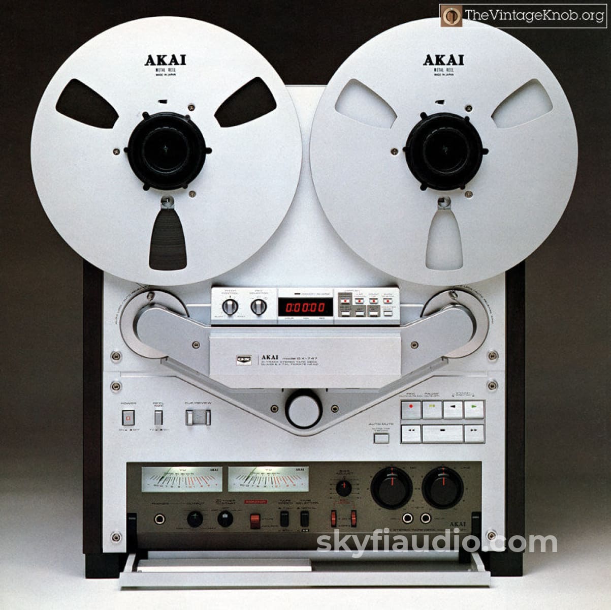 Akai Gx-747 Professional Reel To Tape Recorder - Restored Deck