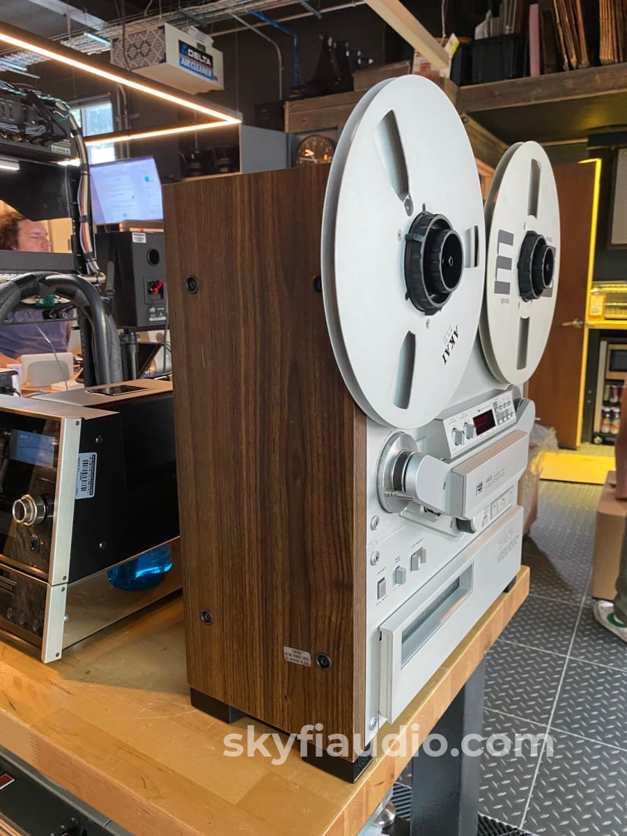 Akai Gx-747 Professional Reel To Tape Recorder - Restored Deck