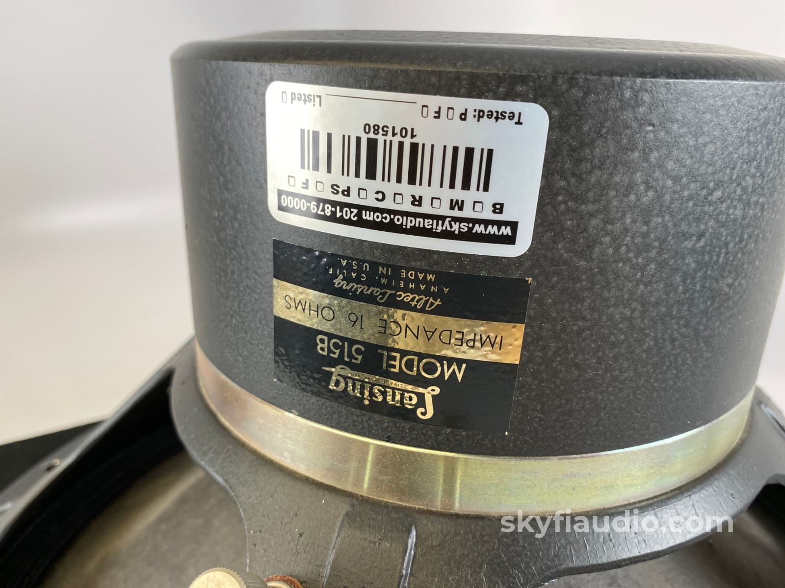 Altec Lansing 515-B Vintage Woofers 16 Ohms Like New In Original Boxes! Speakers