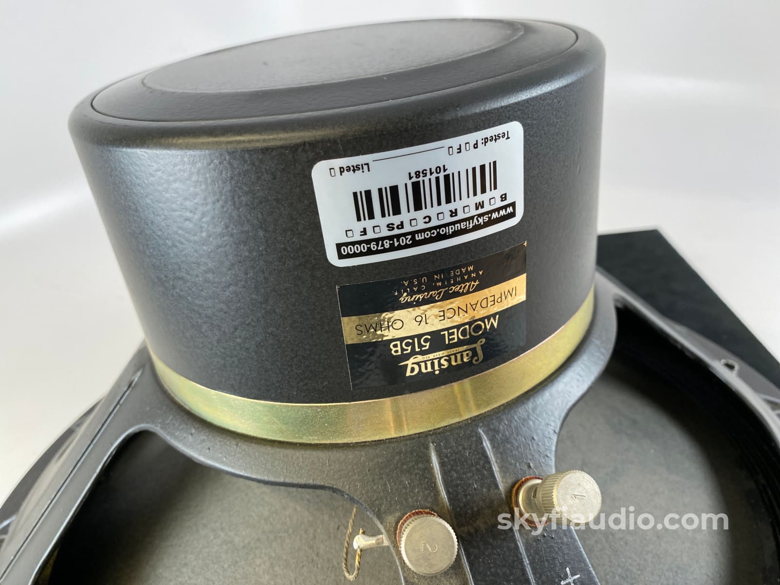 Altec Lansing 515-B Vintage Woofers 16 Ohms Like New In Original Boxes! Speakers