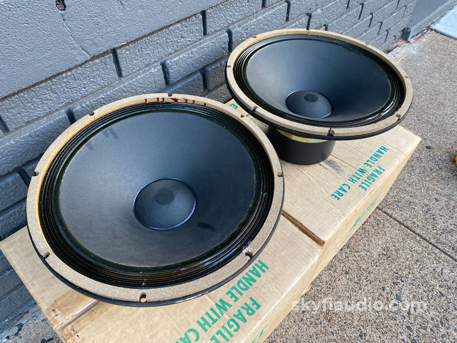 Altec Lansing 515-B Vintage Woofers Like New In Original Boxes! 16 Ohms Speakers