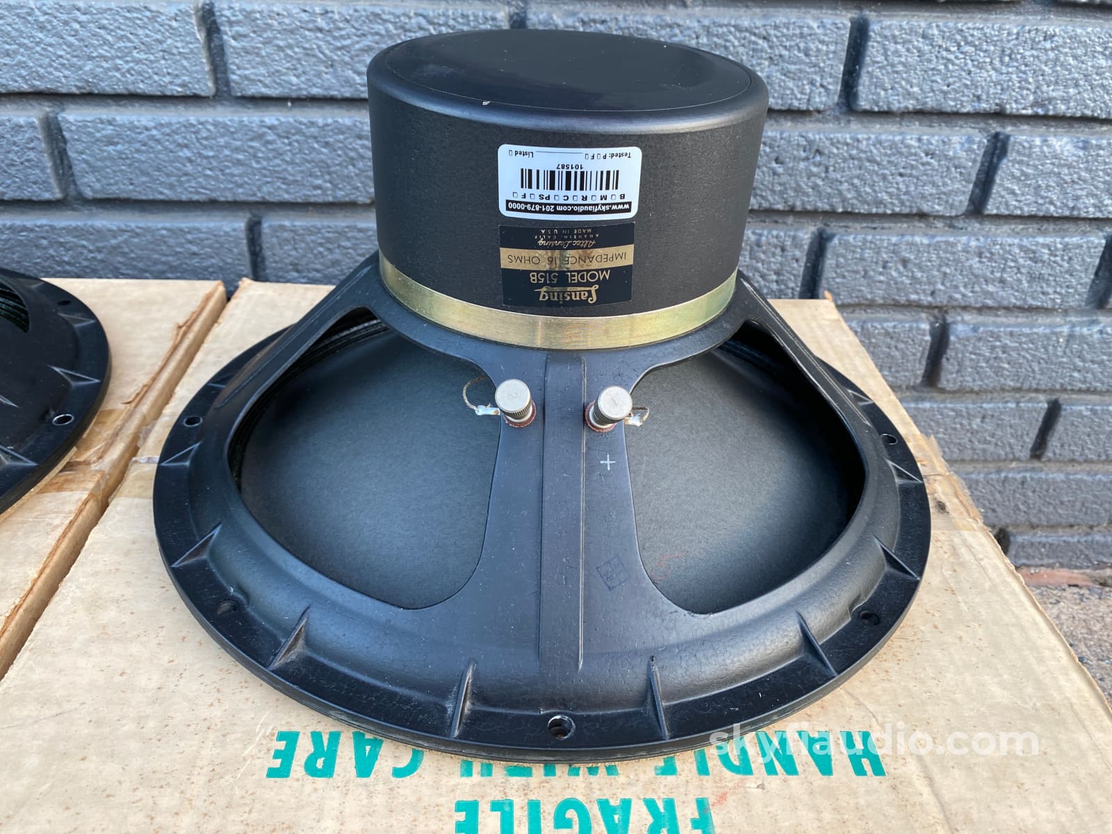 Altec Lansing 515-B Vintage Woofers Like New In Original Boxes! 16 Ohms Speakers