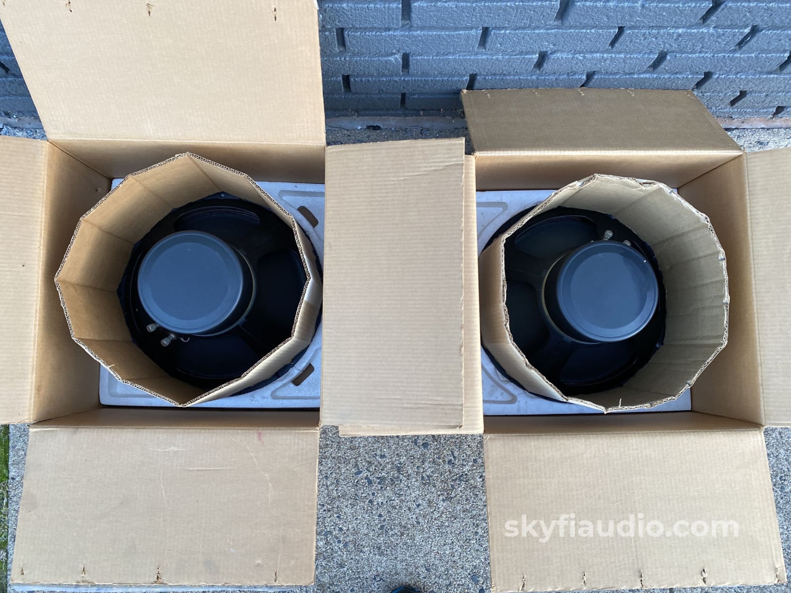 Altec Lansing 515-B Vintage Woofers Like New In Original Boxes! 16 Ohms Speakers