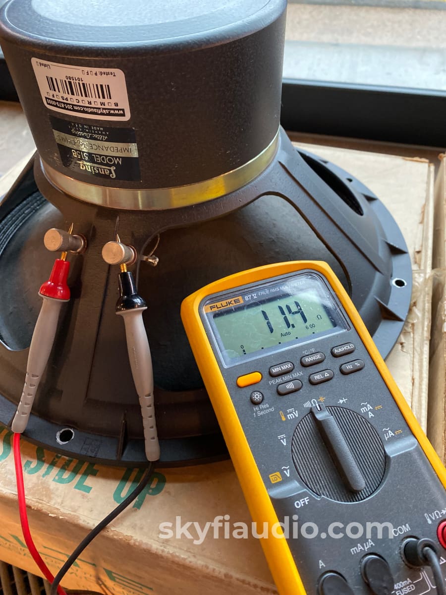 Altec Lansing Model 515B Drivers - Brand New In Boxes! Speakers