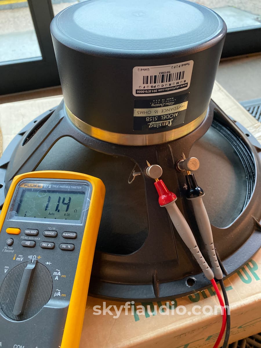 Altec Lansing Model 515B Drivers - Brand New In Boxes! Speakers