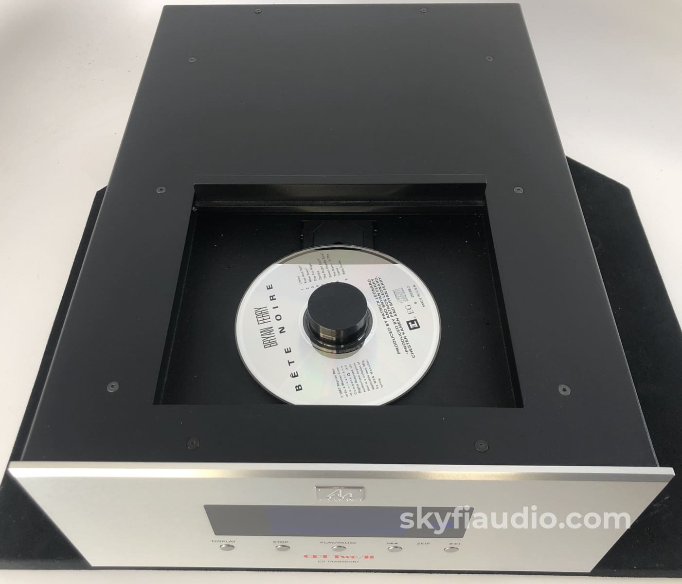 Audio Note Cdt Two/Ii Cd Transport - Top Loading! Complete With Box Remote And Manual + Digital