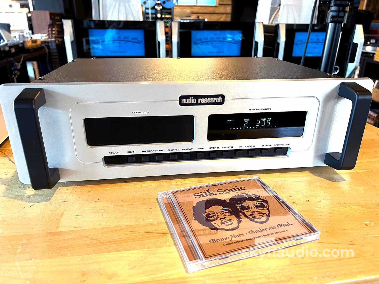 Audio Research Cd1 Vintage Compact Disc Player Full Kit Cd + Digital