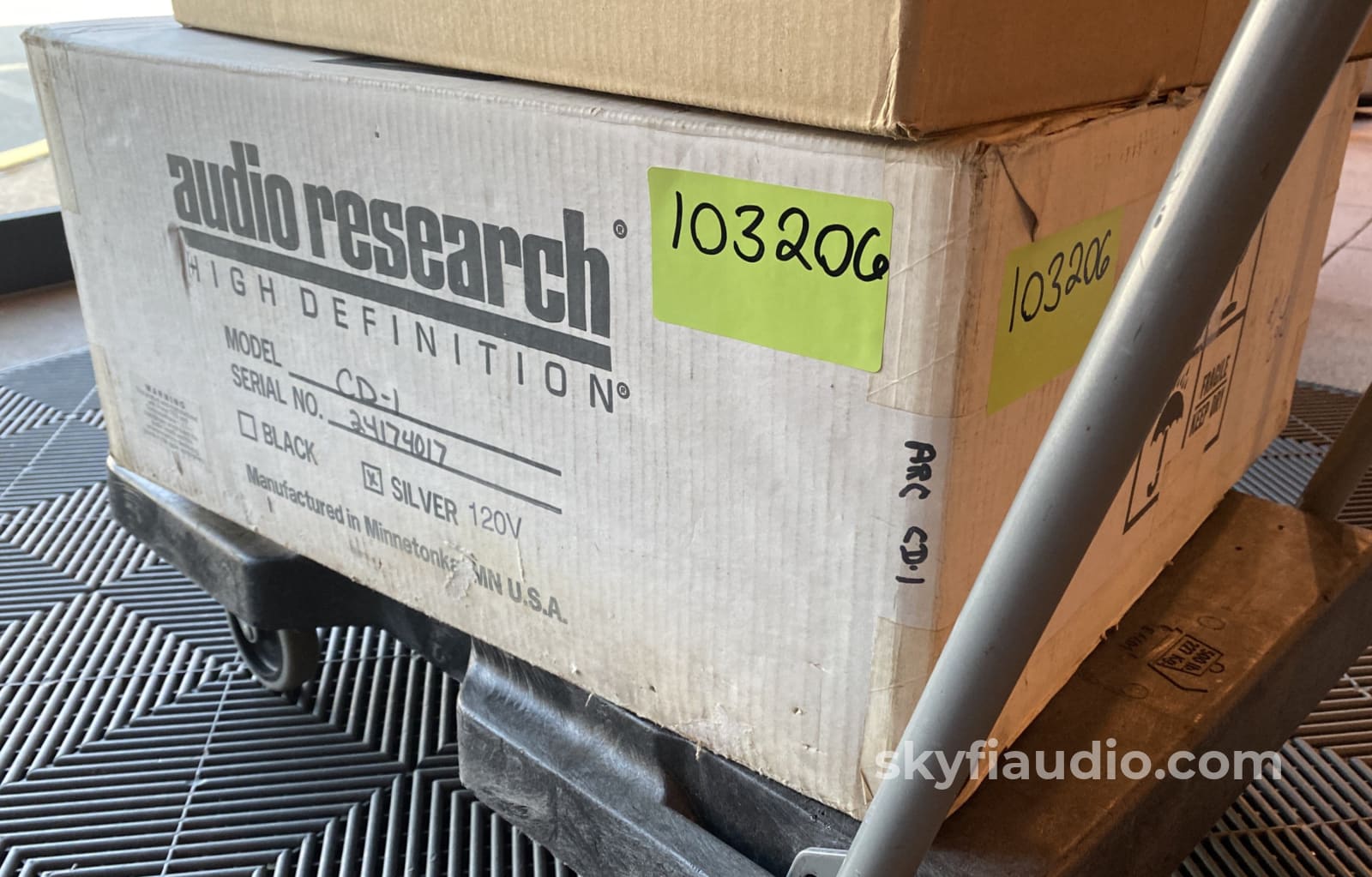 Audio Research Cd1 Vintage Compact Disc Player Full Kit Cd + Digital