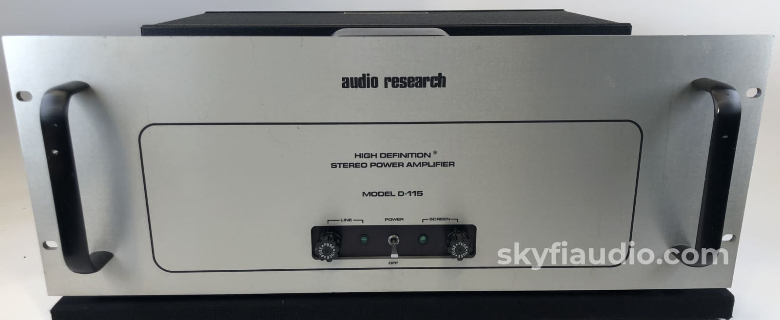 Audio Research D-115 Classic Tube Power Amp - Silver Faceplate Amplifier