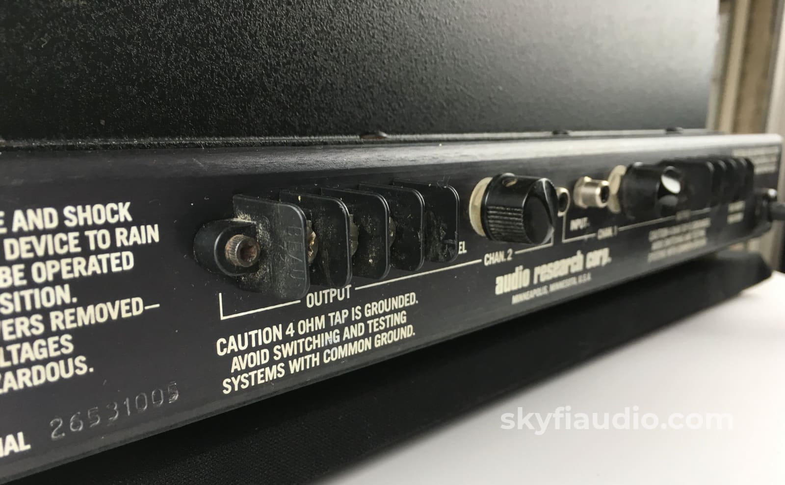 Audio Research D-115 Tube Amplifier