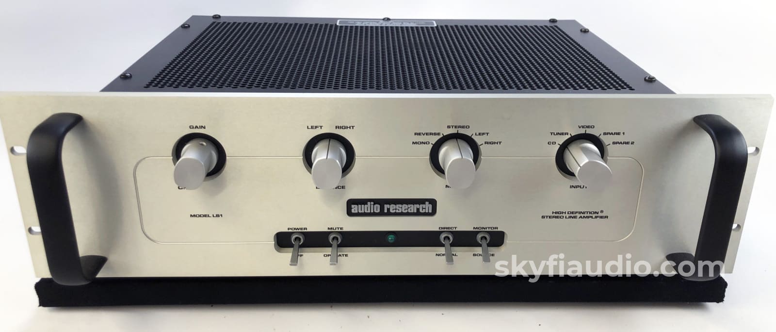 Audio Research Ls1 Line Stage Hybrid Tube Amplifier - Complete With Box And Serviced Preamplifier