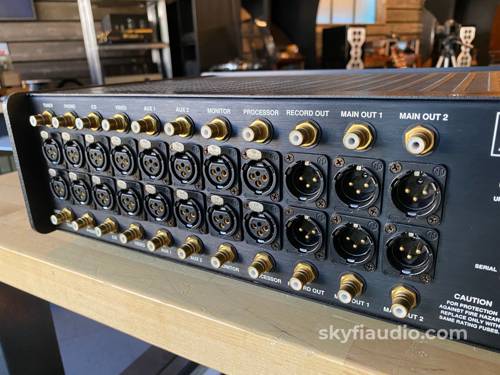 Audio Research Ls25 Mki Tube Preamp W/ Factory High Gain & Sonic Improvement Mods Installed