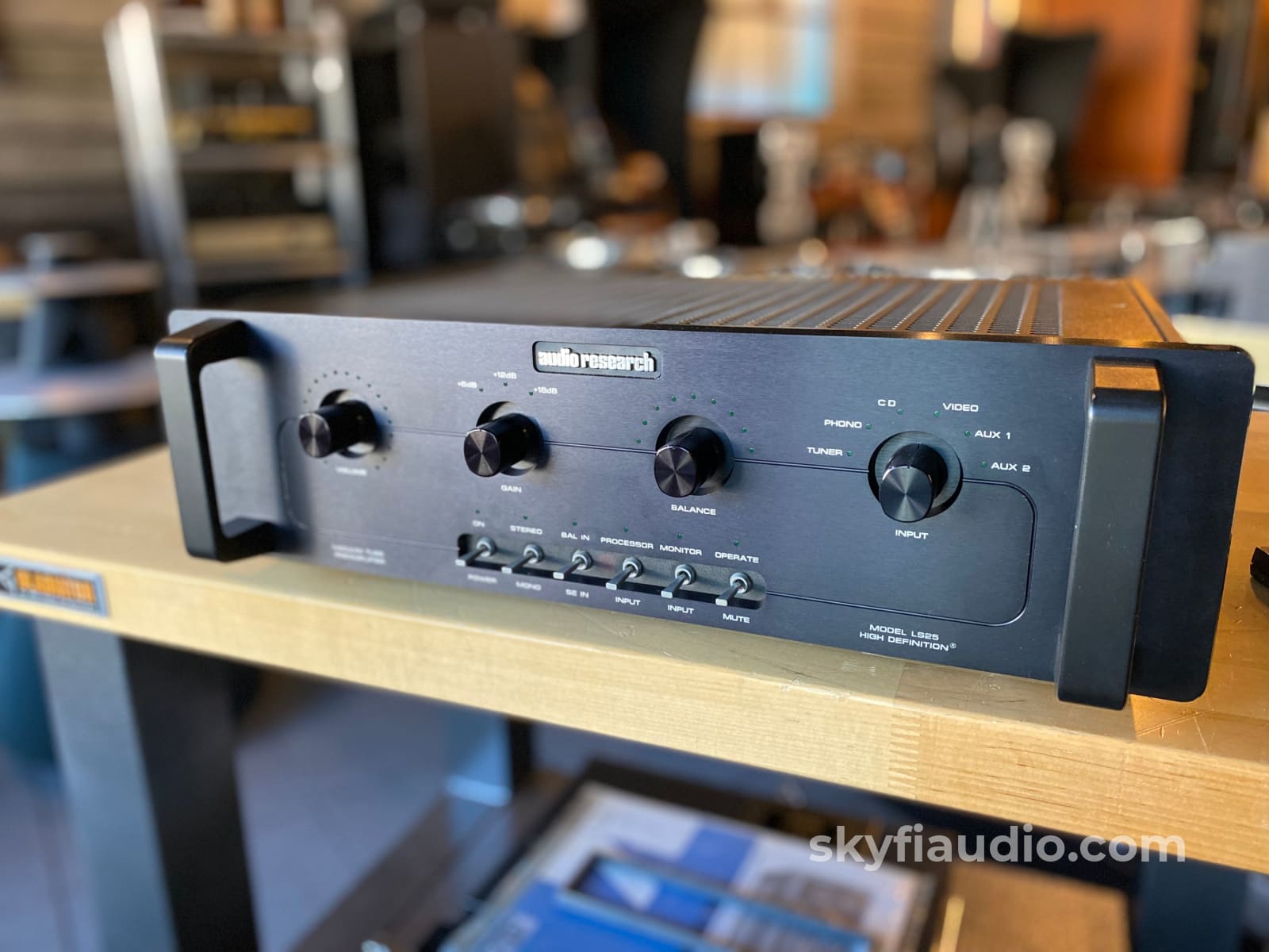 Audio Research Ls25 Mki Tube Preamp W/ Factory High Gain & Sonic Improvement Mods Installed