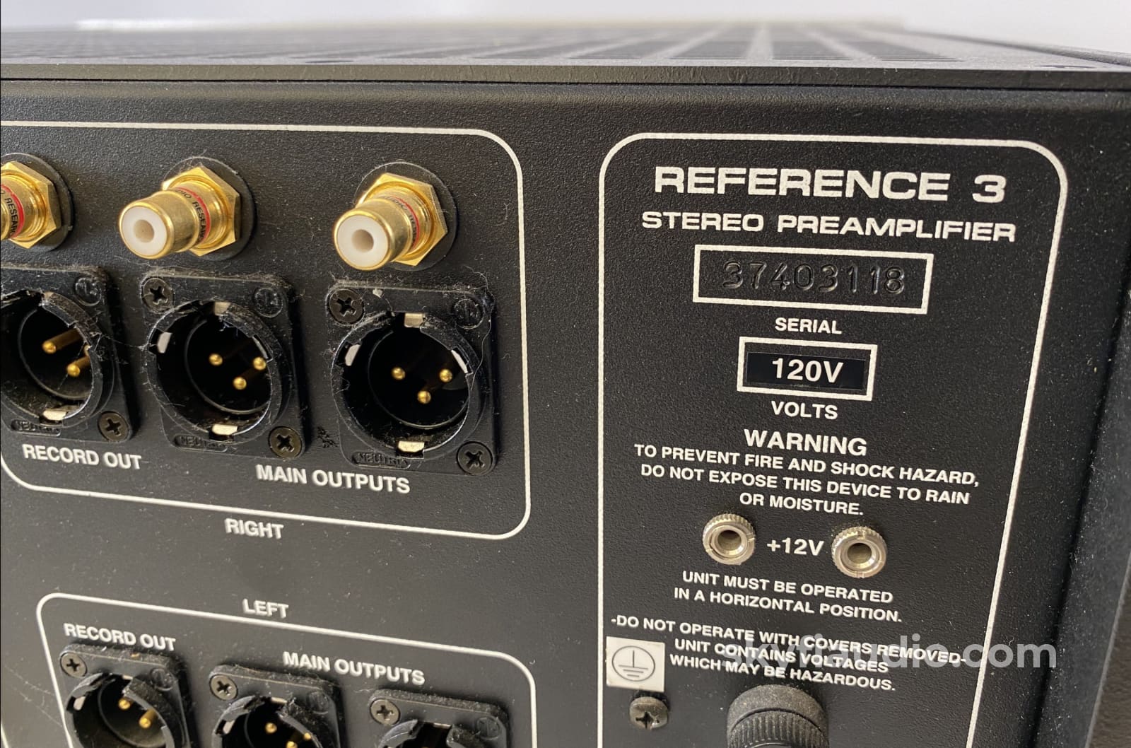 Audio Research Reference 3 - Ref3 All Tube Line Preamplifier