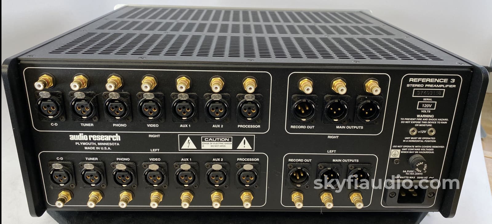 Audio Research Reference 3 - Ref3 All Tube Line Preamplifier