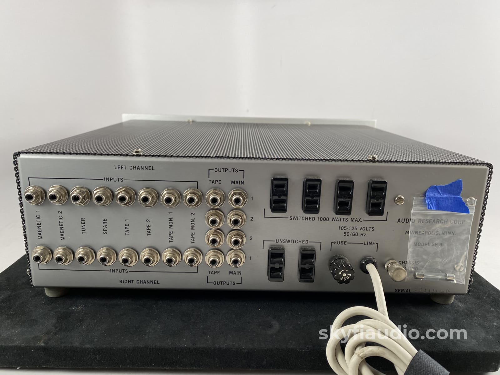 Audio Research Sp-3 - Vintage All Tube Amplifier Complete Collector Grade Restoration W/ Amperex