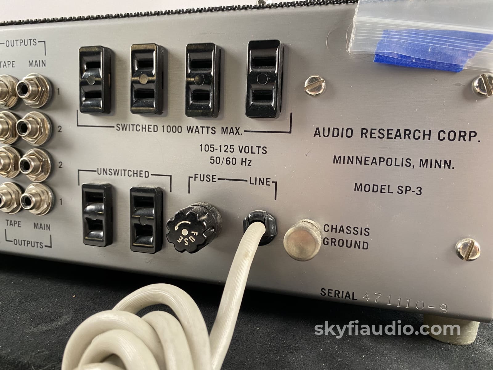 Audio Research Sp-3 - Vintage All Tube Amplifier Complete Collector Grade Restoration W/ Amperex