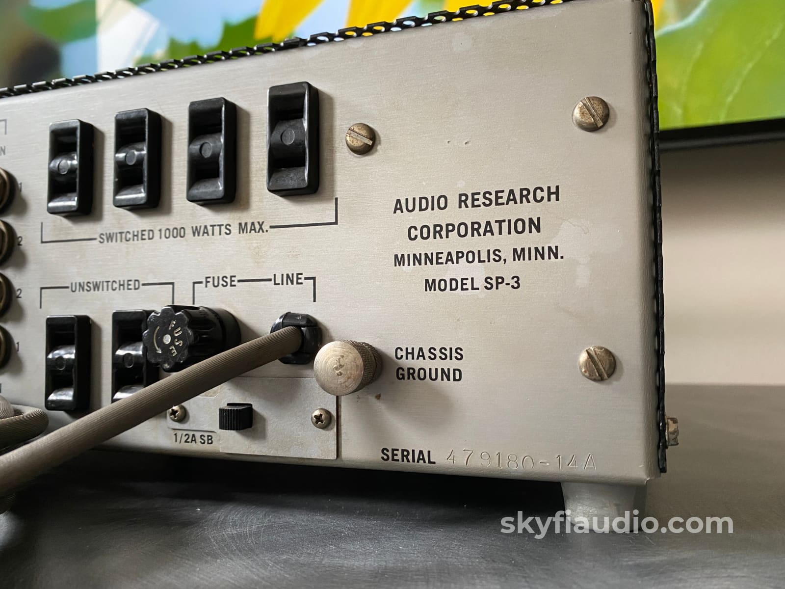 Audio Research Sp-3 Vintage All Tube Preamplifier - Complete Collector Grade Restoration