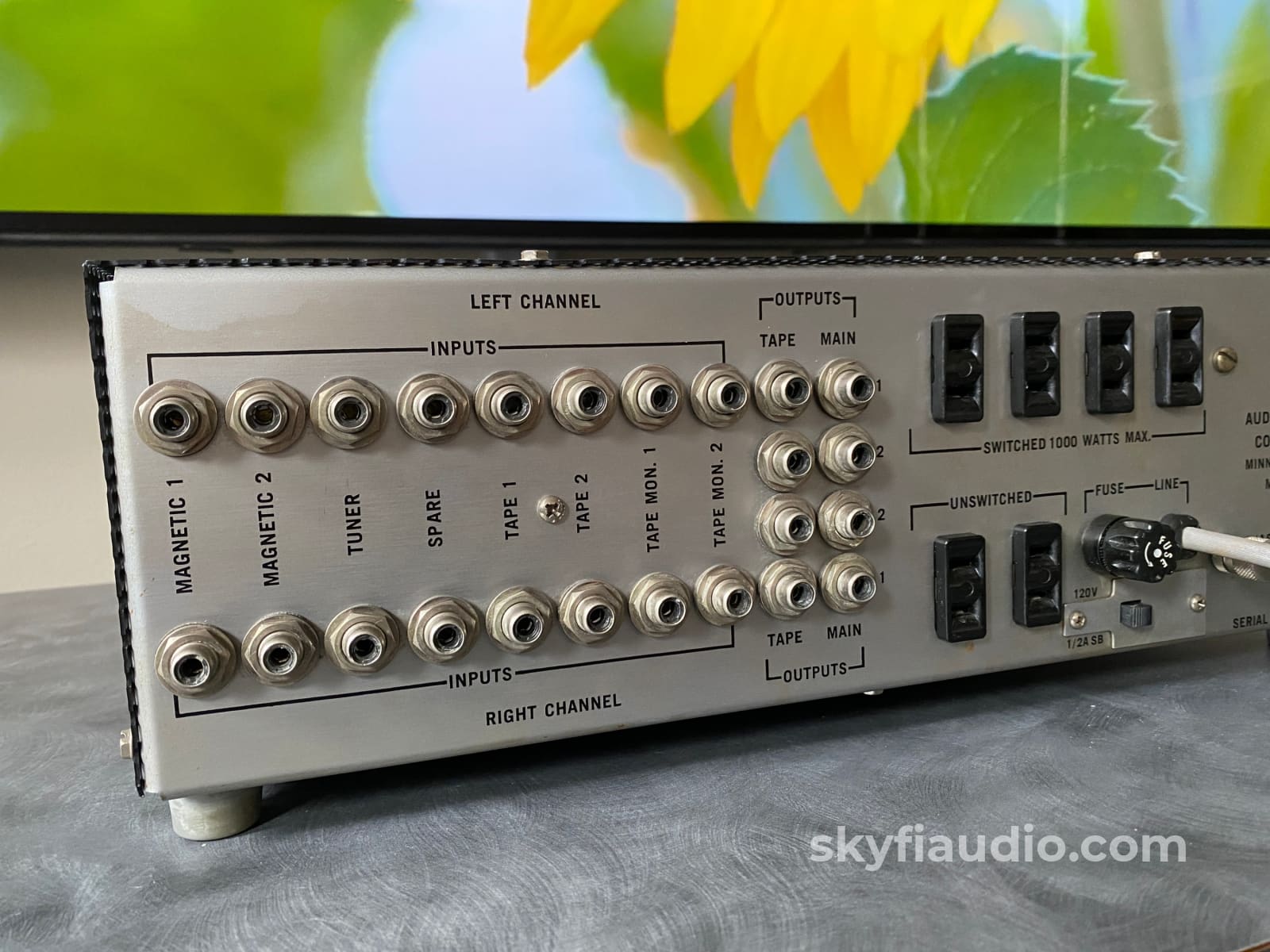 Audio Research Sp-3 Vintage All Tube Preamplifier - Complete Collector Grade Restoration