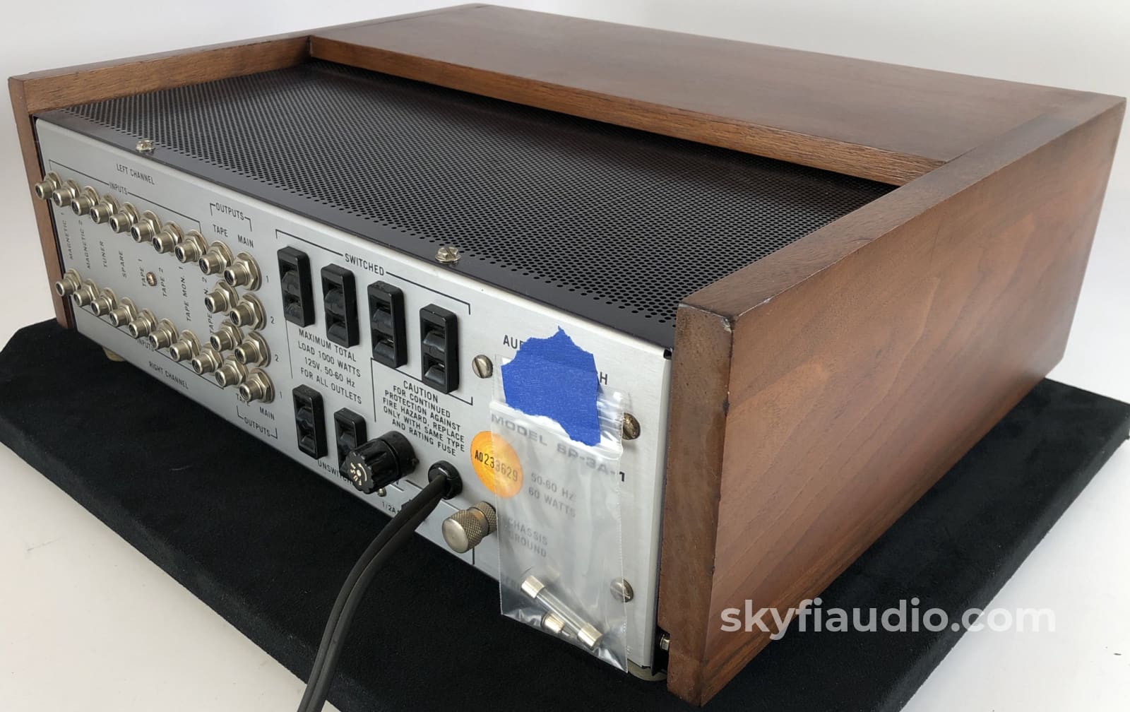 Audio Research Sp-3A-1 Vintage Tube Preamplifier - Collector Grade Restoration Reviewed By The