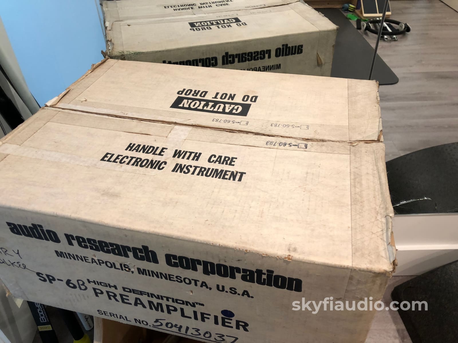 Audio Research Sp-6B All Tube Preamp With Phono Stage - With Original Box Preamplifier