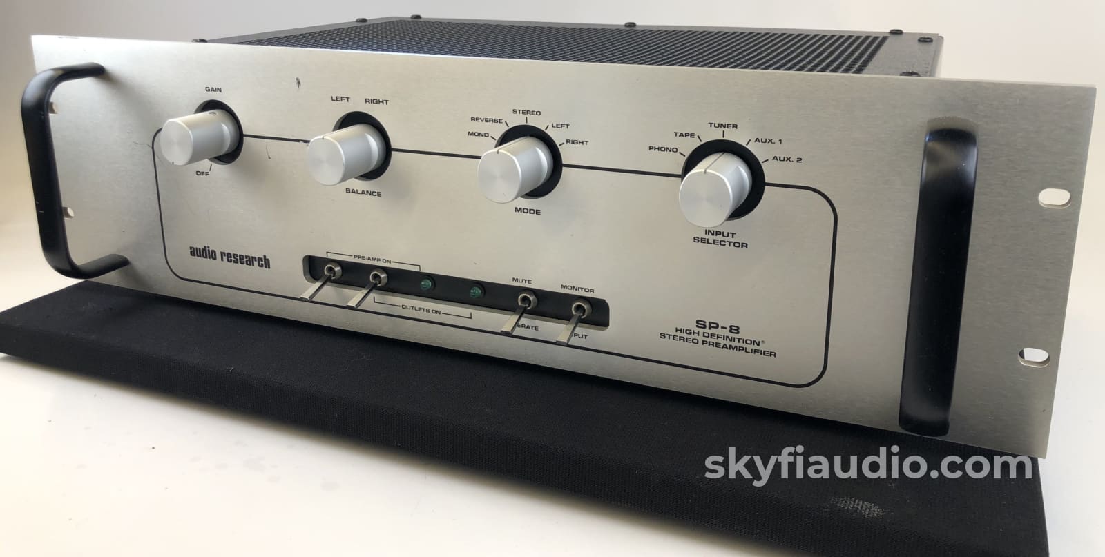 Audio Research Sp-8 All Tube Preamp With Phono Input - Fully Tested Preamplifier