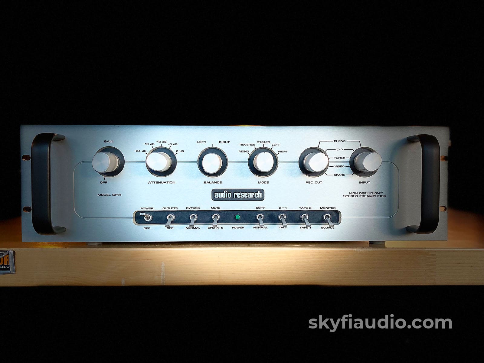 Audio Research Sp14 Hybrid Vintage Preamplifier With Phono