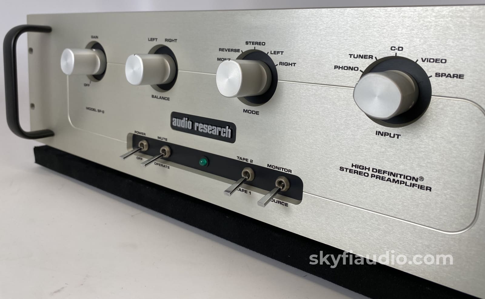 Audio Research Sp9 Mkii Tube / Solid State Hybrid Preamp With Phono Input Preamplifier