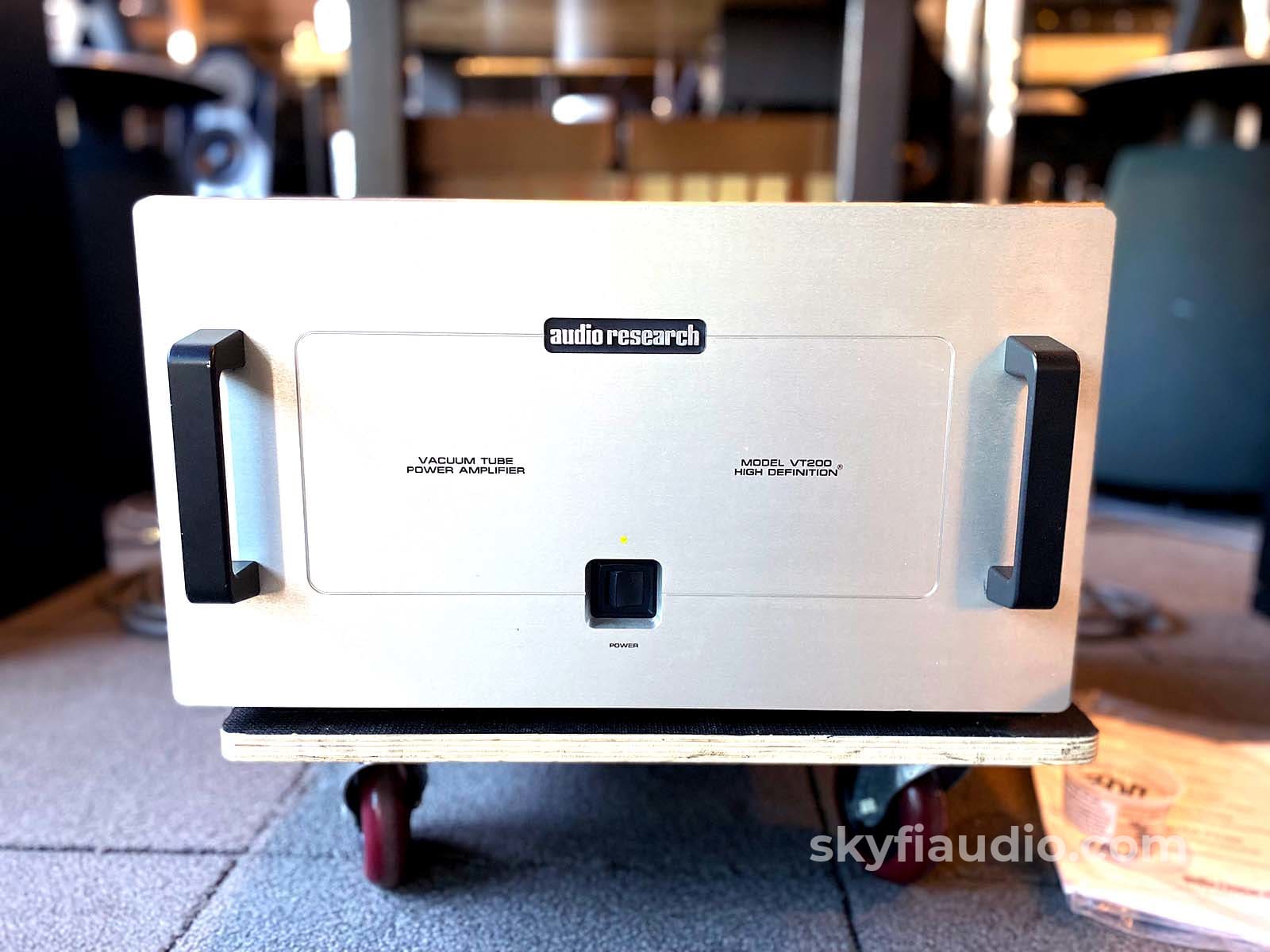 Audio Research Vt200 Mki Vintage Tube Amplifier - Serviced 200W!