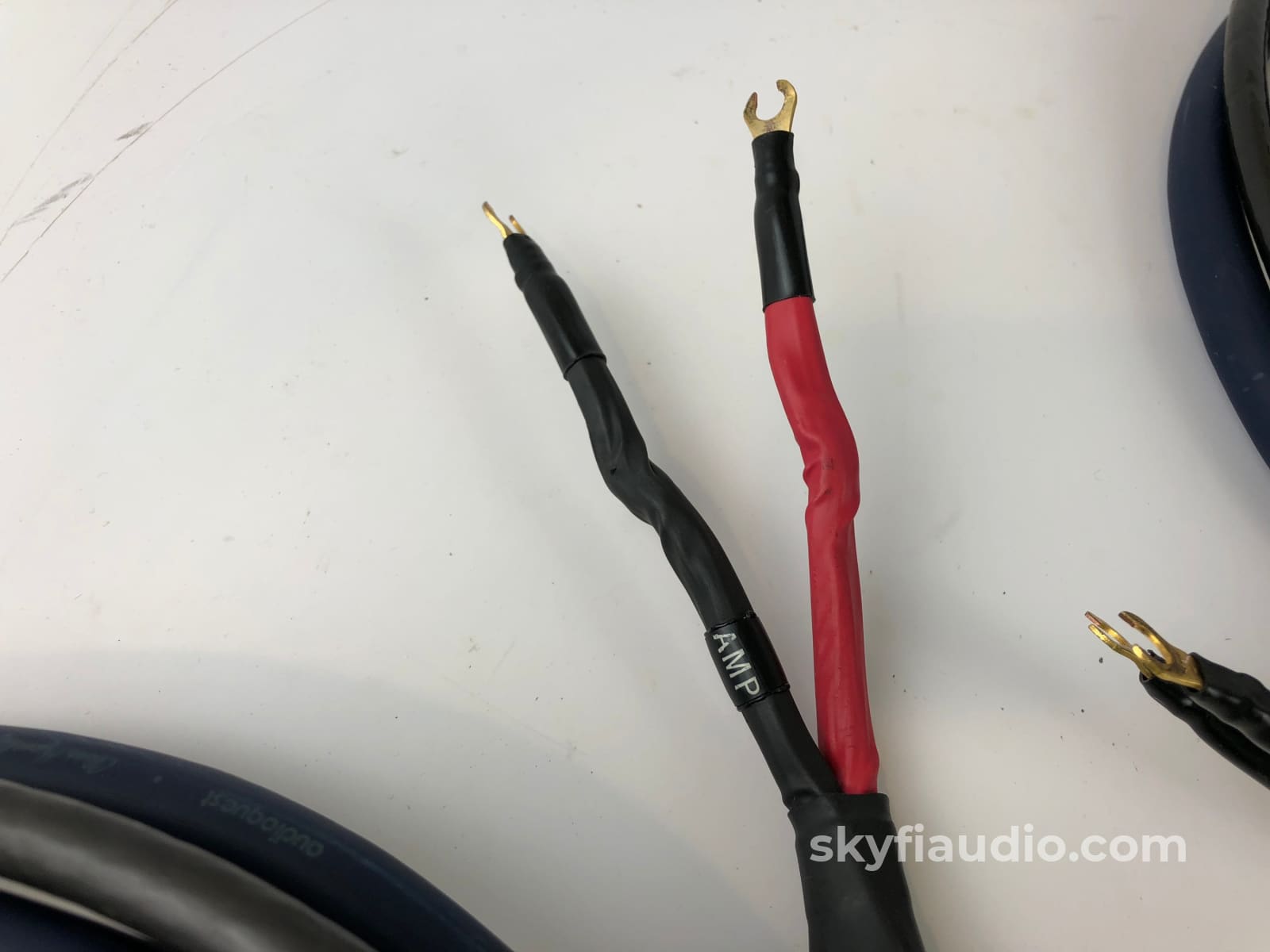 Audioquest Bi-Wire Sterling/Clear Hyperlitz Speaker Cable - 7 Pair Pure Silver Cables