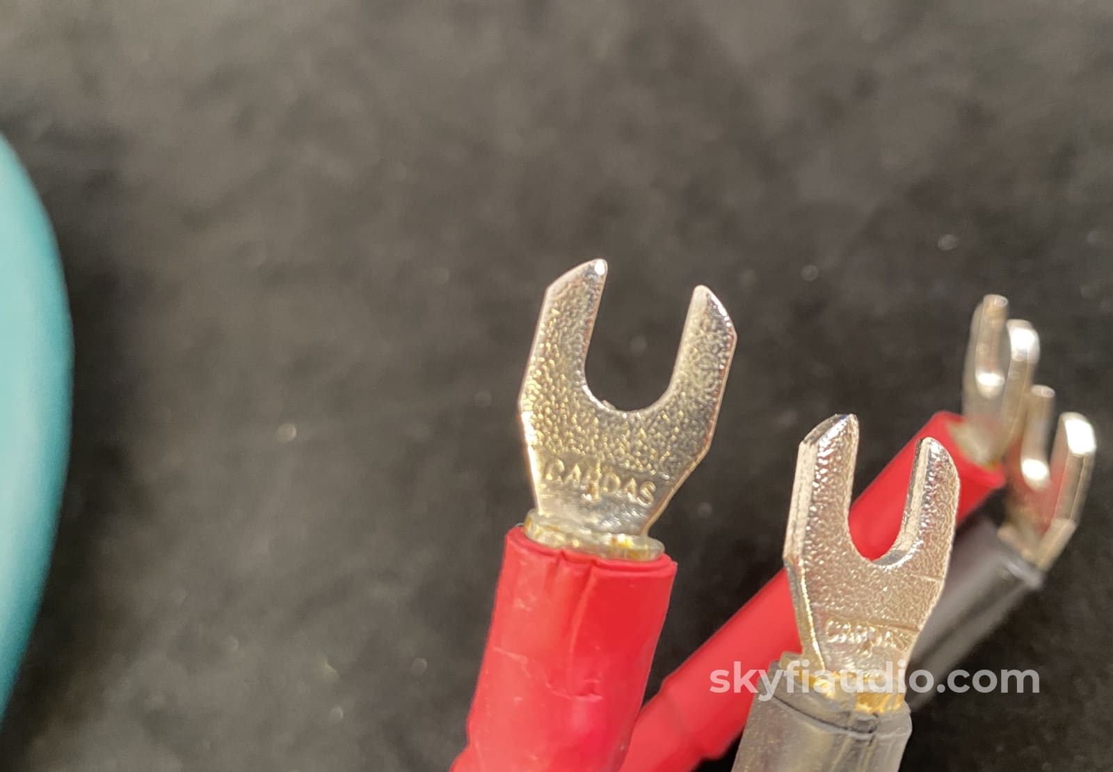 Audioquest Livewire Green Speaker Cables Cardas Spades 4 Feet