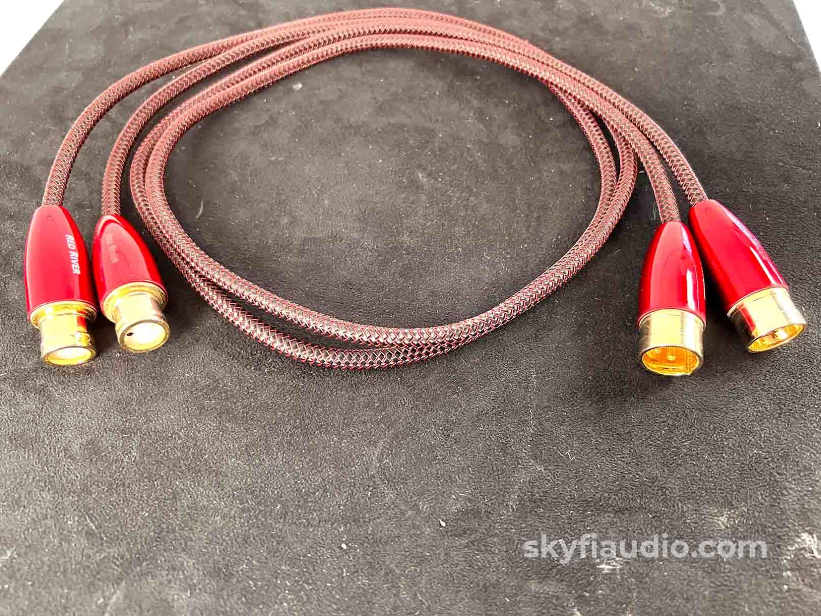 AudioQuest Red River XLR Interconnects (Pair) - 1.5M