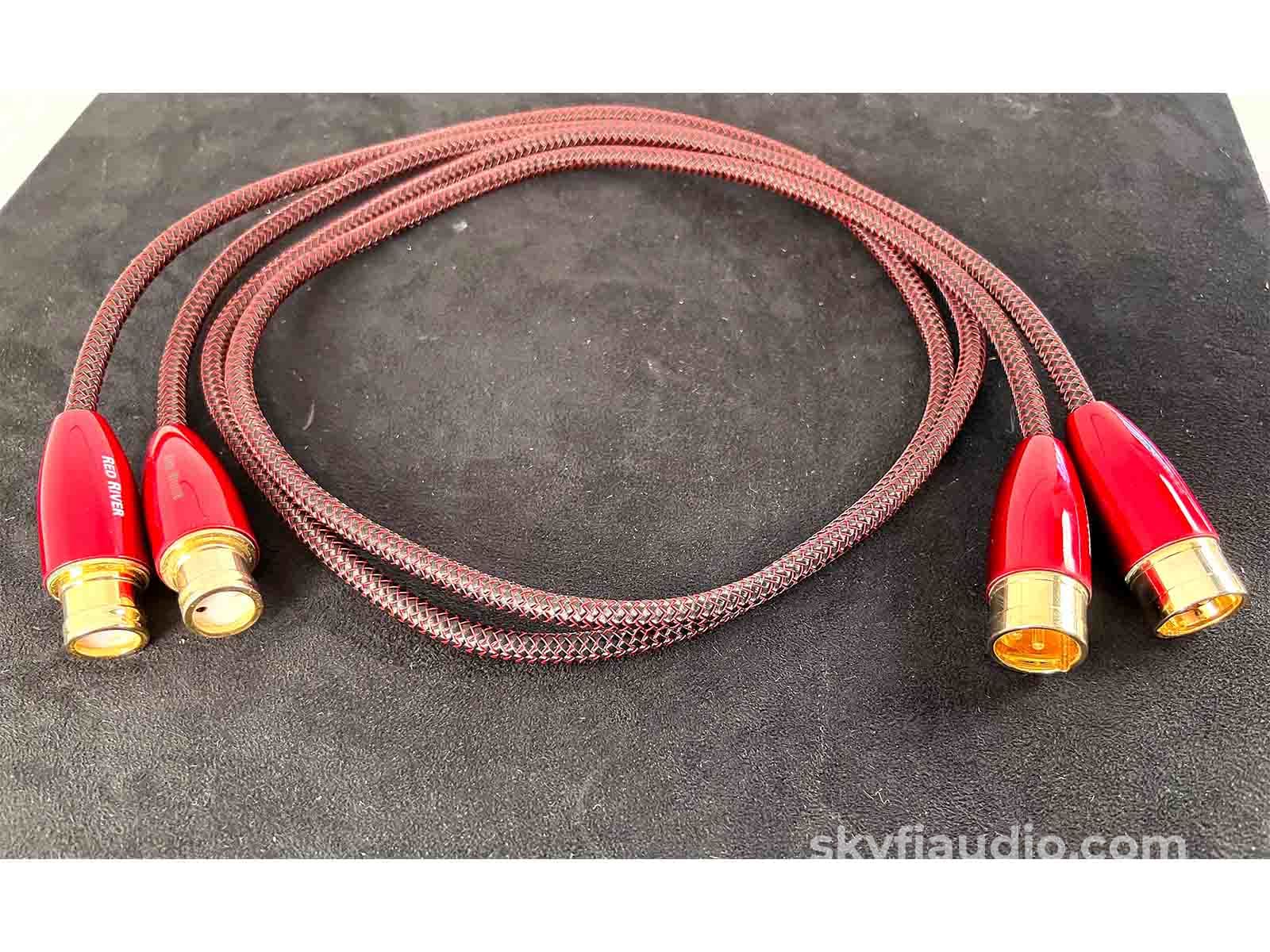 AudioQuest Red River XLR Interconnects (Pair) - 1.5M
