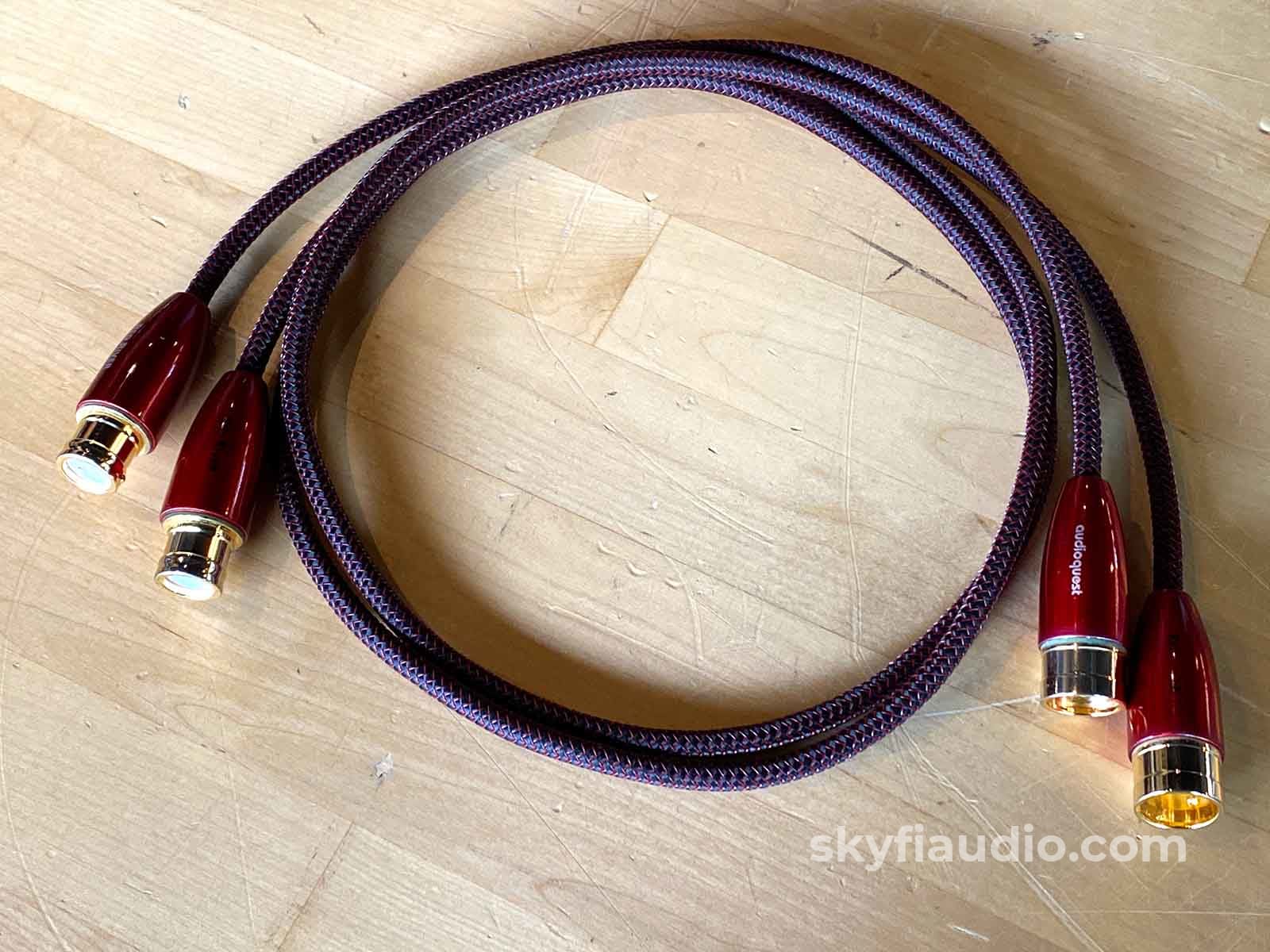AudioQuest Red River XLR Interconnects (Pair) - 1m