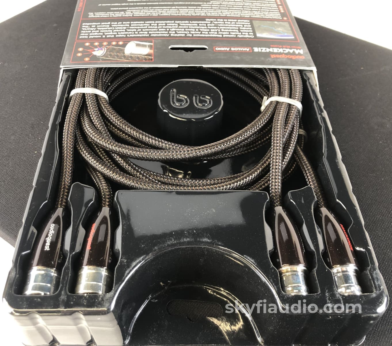 Audioquest River Series - Mackenzie Xlr Cable New In Box 3M Cables