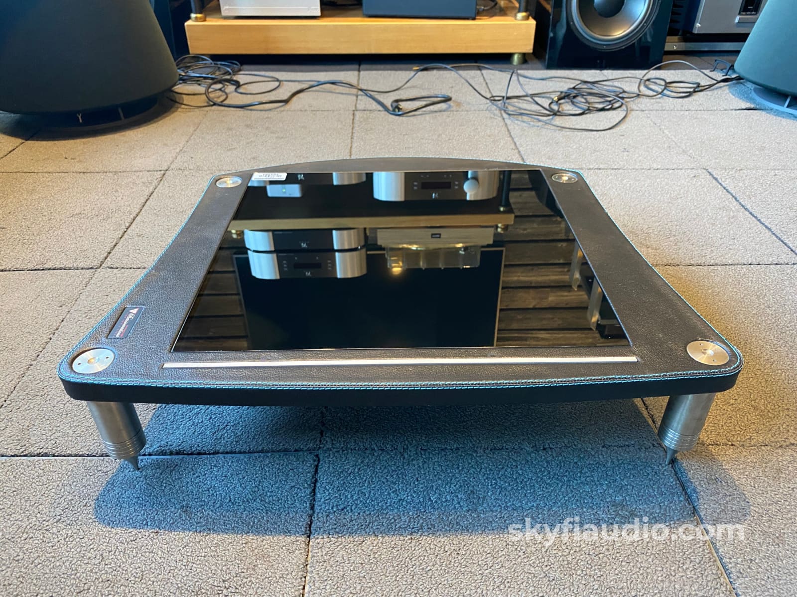 Bassocontinuo Bandura 2.1 Reference Power Amplifier Stand Made In Italy Accessory