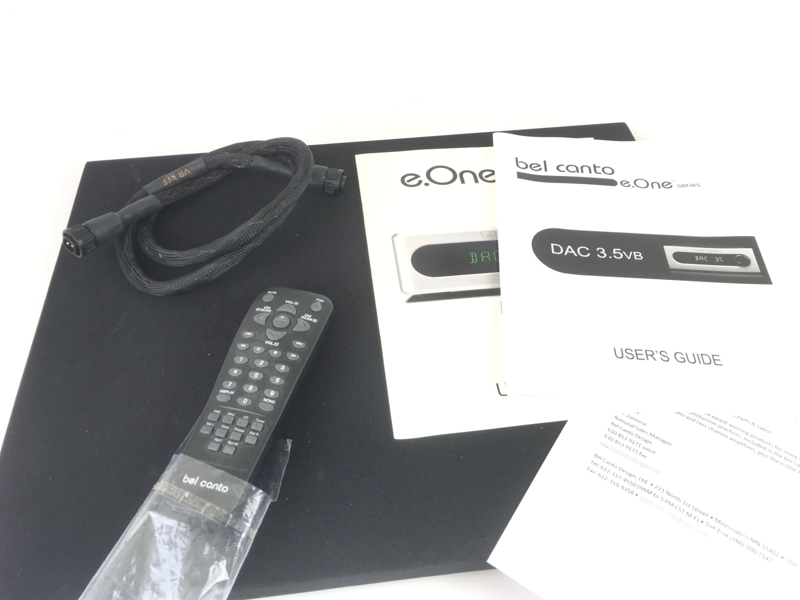 Bel Canto Dac 3.7 And Vbs1 Power Supply Stereophile Class A Cd + Digital