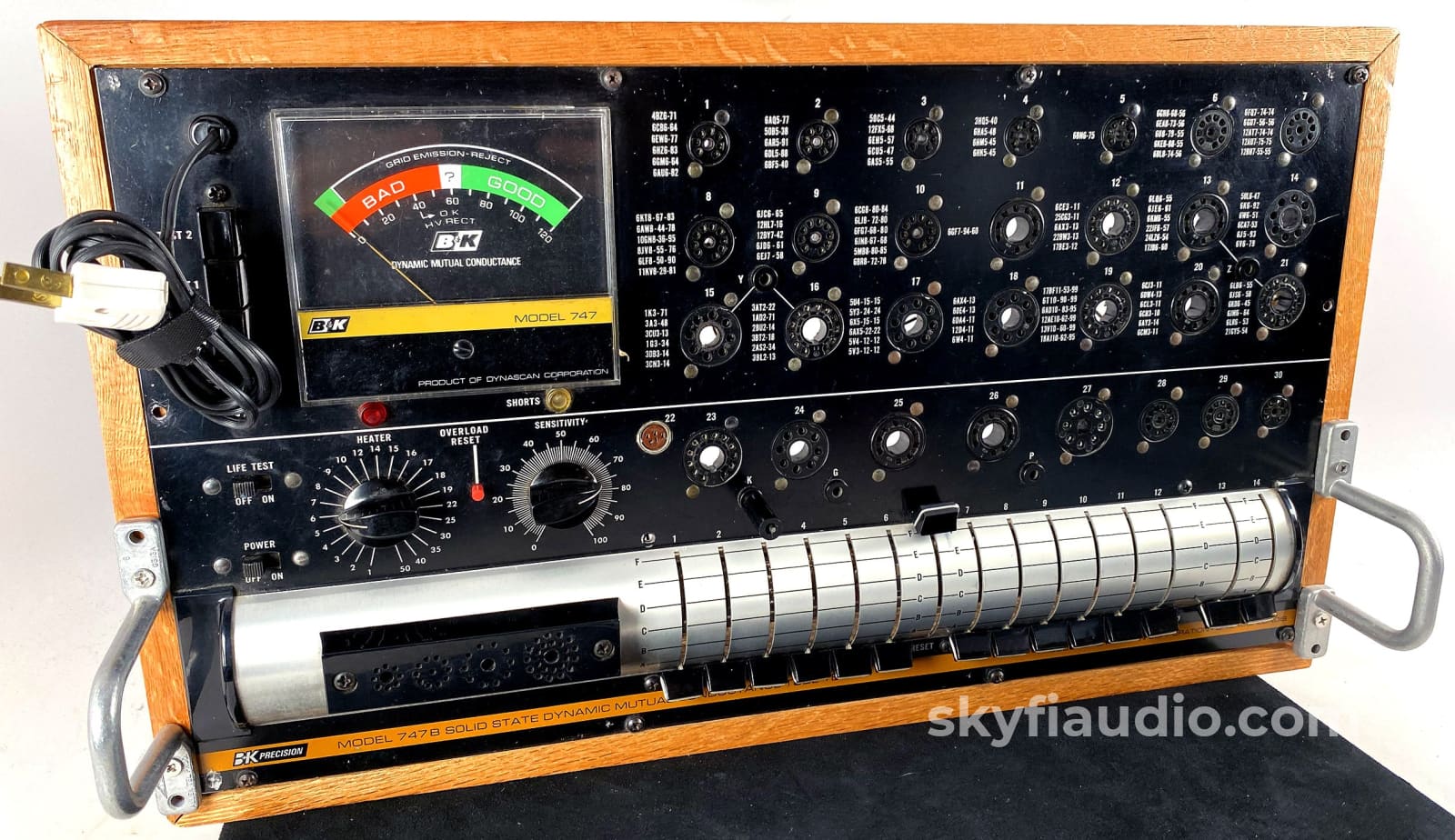 B&K Model 747B Dynamic Mutual Conductance Tube Tester Accessory