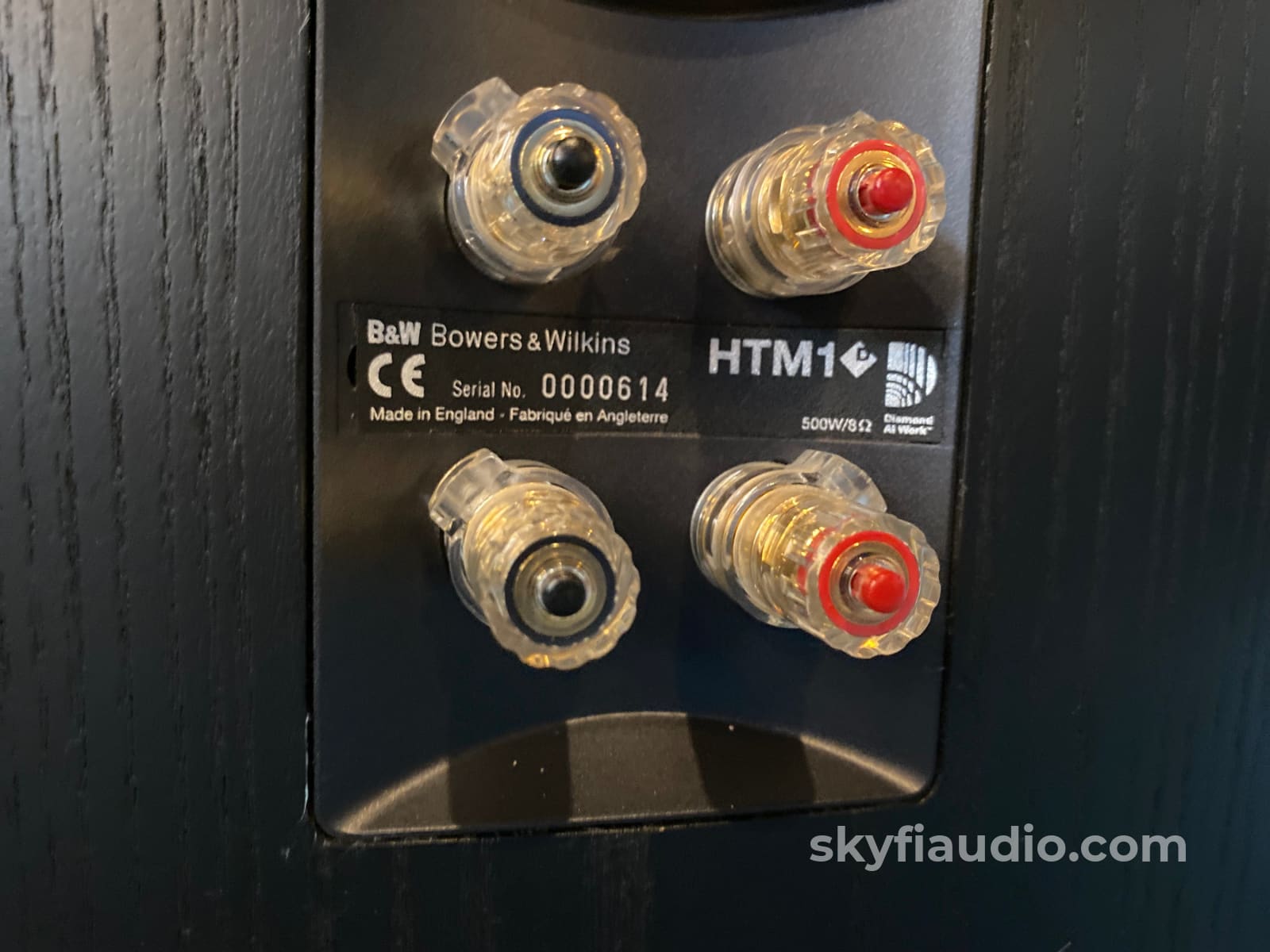 Bowers & Wilkins Htm1D Amazing And Massive Center Channel Speaker! 500W Speakers