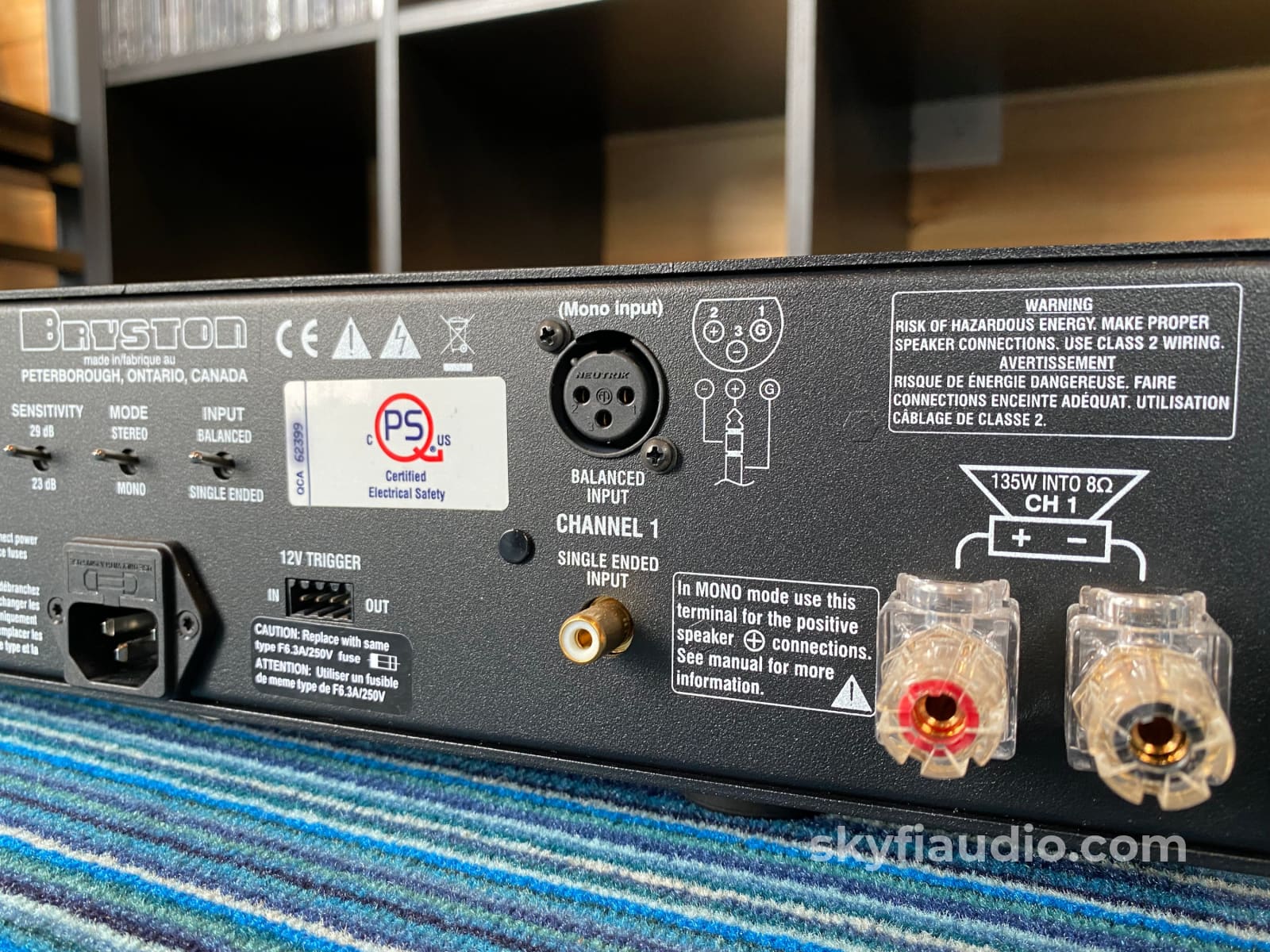 Bryston 2.5B³ Cubed Balanced Stereo/Dual-Mono Power Amplifier